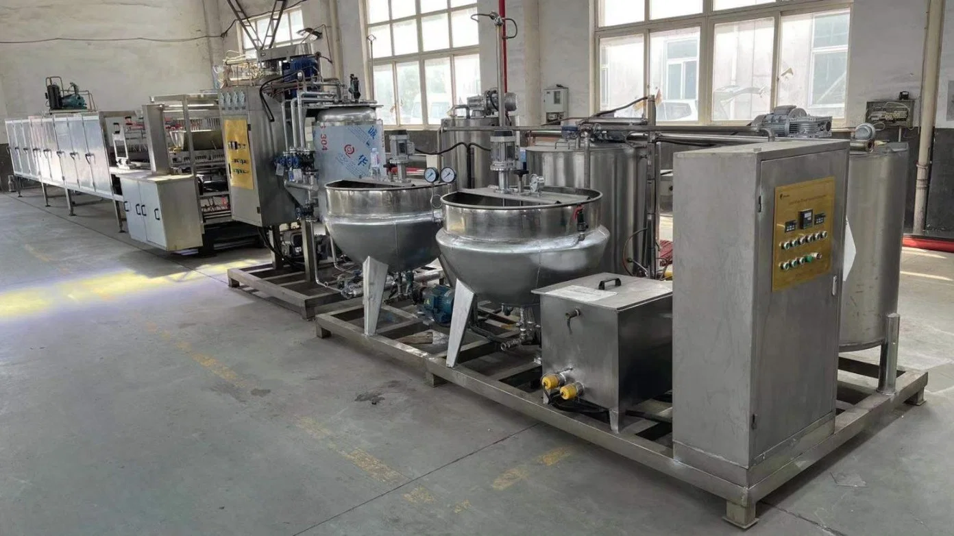 Gummy Candy Making Machine/Jelly Production Process Line /Pectin Gelatin Soft Candy Fruit Gummy Candy Making Machine/Small Commercial Hard and Gummy Bear Making