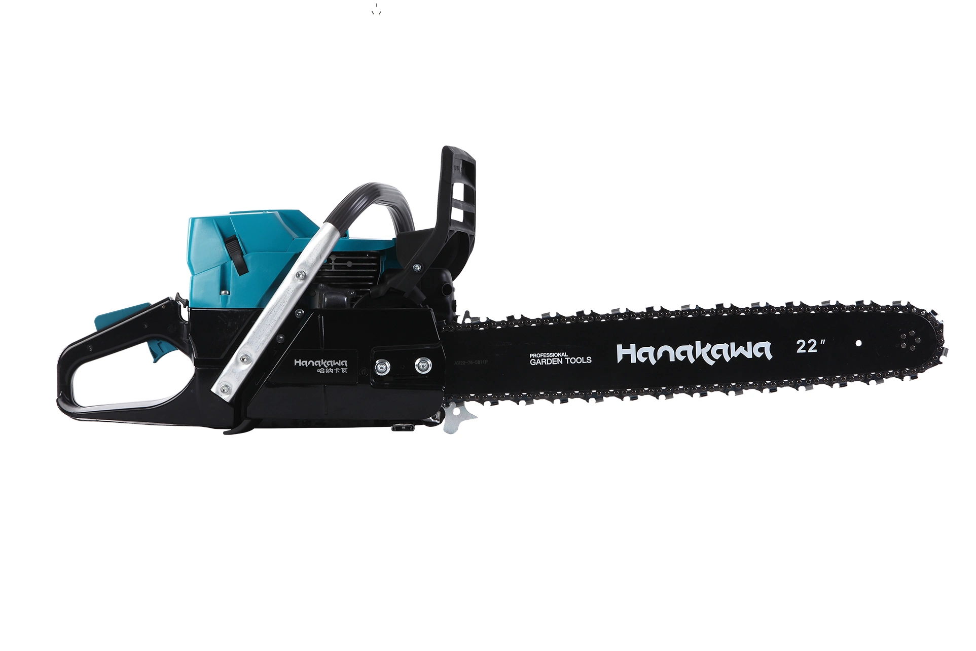 Hanakawa H871A (372XT) 2-Stroke compactación estratificado 70.7cc gasolina de 22 pulgadas Cordless entregó la herramienta de jardín motosierras para cortar madera