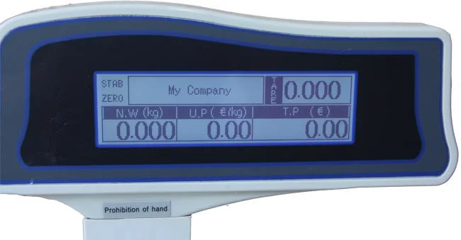 30 Kg Etikettendruckwaagen Digitale Barcode-Waagen