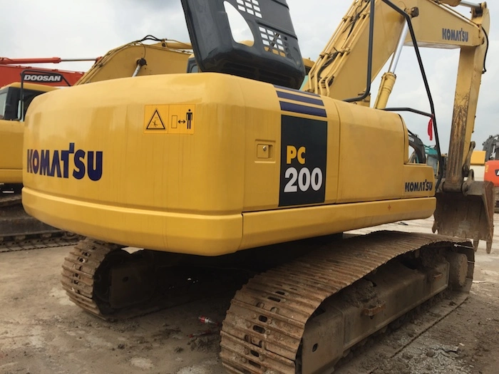 machinerie de construction de l'équipement de seconde main Komatsu Excavateur hydraulique