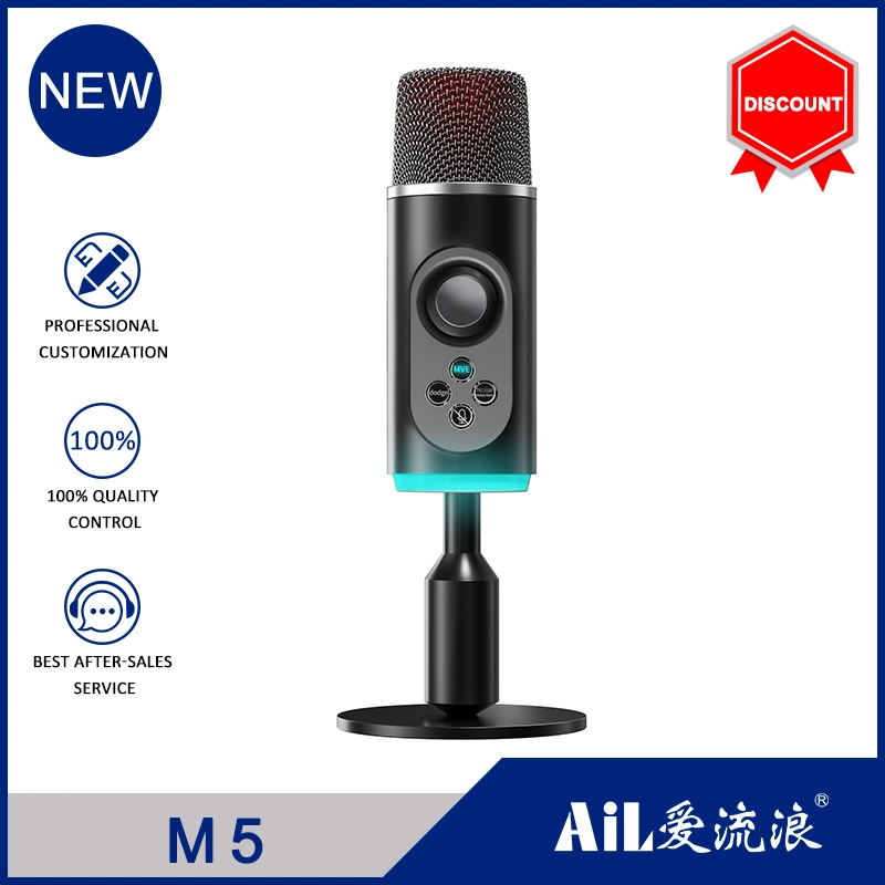 Fabric Soft Fast Charging stable Office Used Mobile Phone Charging Microphone USB avec support de chargeur sans fil