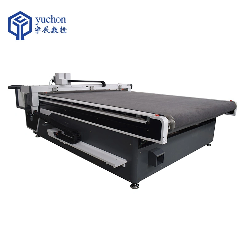 نسيج قماش Yuchen CNC قماش ملابس ملابس ملابس ملابس ملابس ملابس ملابس ملابس ملابس ملابس ملابس نمط الملابس لا يوجد ماكينة قطع مزودة بشفرة ليزر