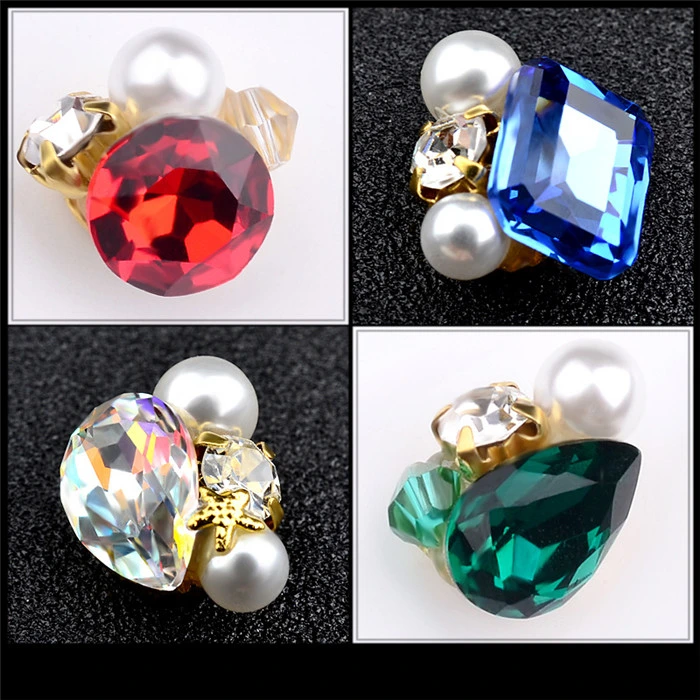 Art Nail Decorations Sticker Beauty Nail Tips Supplies Manicure Crystal Stone Rhinestone Beauty Appliance Manicure&Pedicure Set Wholesale Pearls