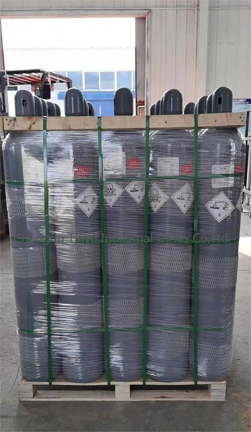 Bf3 Gas Industrial Gas 99.5% High Purity Boron Trifluoride Gas 20kg Filled in 40L Cylinder