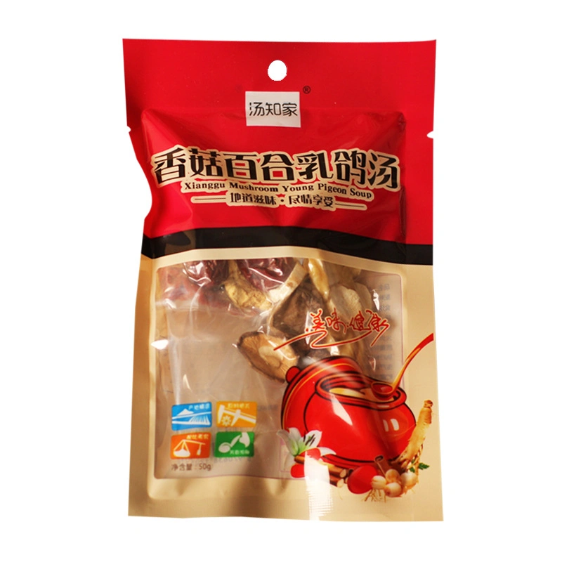 China Mayorista/Proveedor de hierbas sopa seca de Ginseng en bolsita listo para cocinar alimentos instantáneos