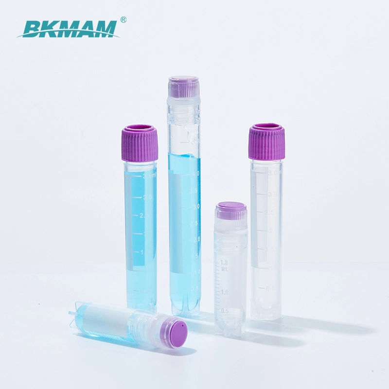 Laboratory PP Cryogenic Tube Low Temperature Resist Plastic Cryo Vials