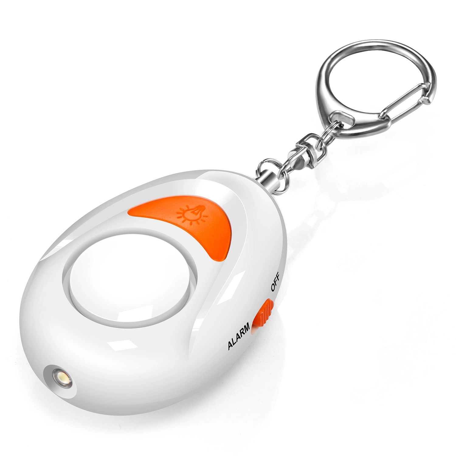 Wholesale 125 Decibel Personal Alarm Best Emergency Personal Safety Alarm Keychain with LED