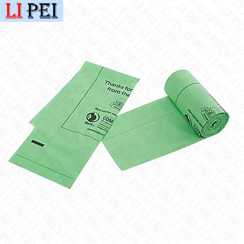 Manufacturer Price PE Plastic Flat Pack Garbage Bag