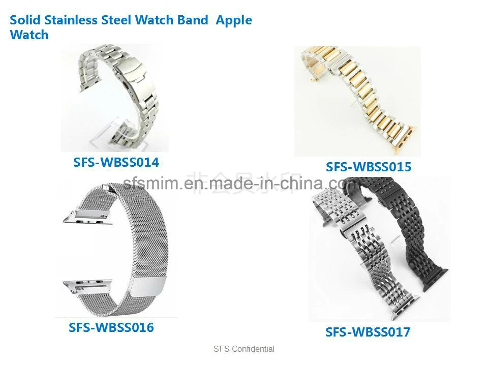 Solid Stainless Steel Watch Band Sfs-Wbss011