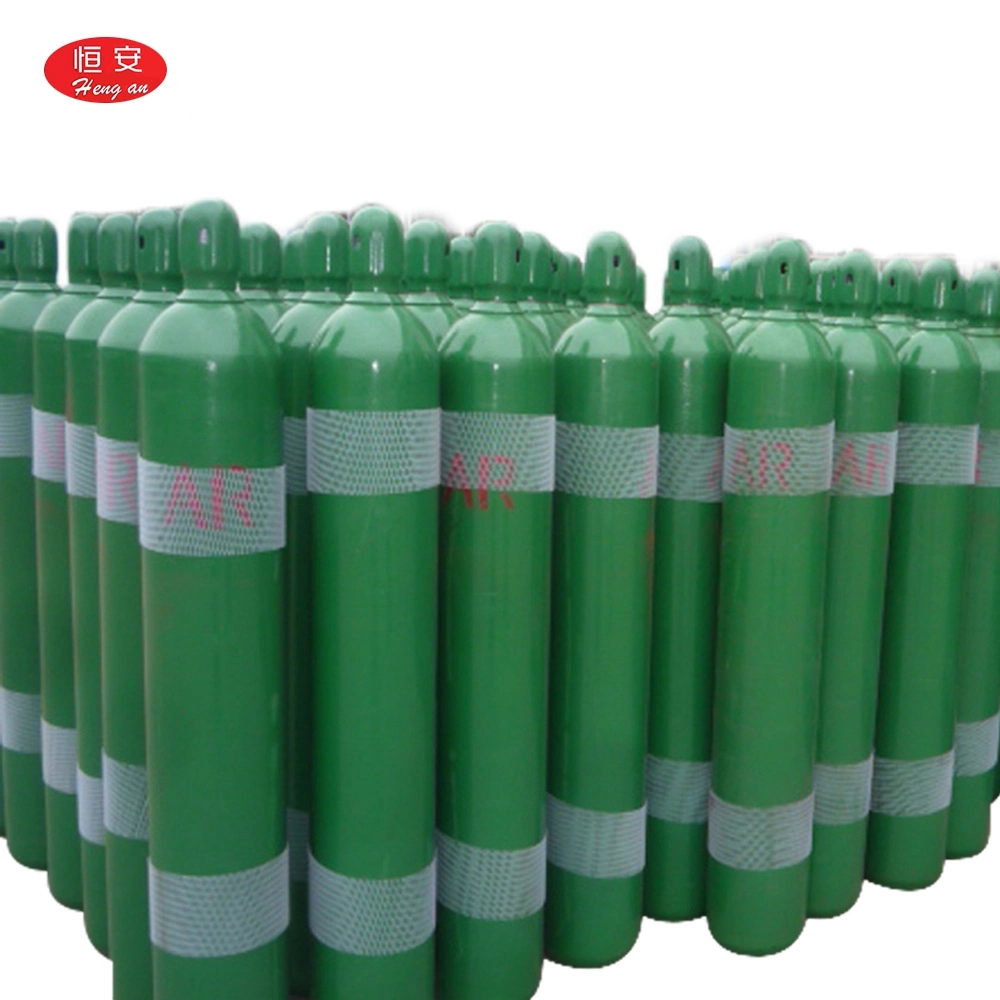 High Pressure 50L Argon Gas Mixing Gas Cylinder DOT3AA Standard 2400psi 300CF