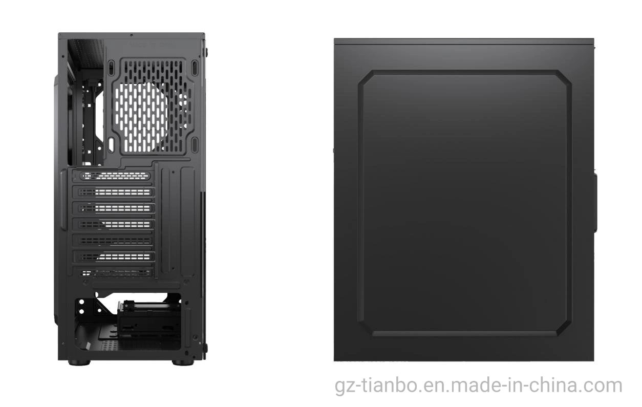 Torre média de fábrica Desktop ATX caso modelo G01, PC para jogos, desktop caso