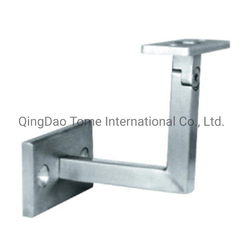 OEM Stainless Steel Wall Mounted Round Wooden Iron Glass Square Exterior Stair