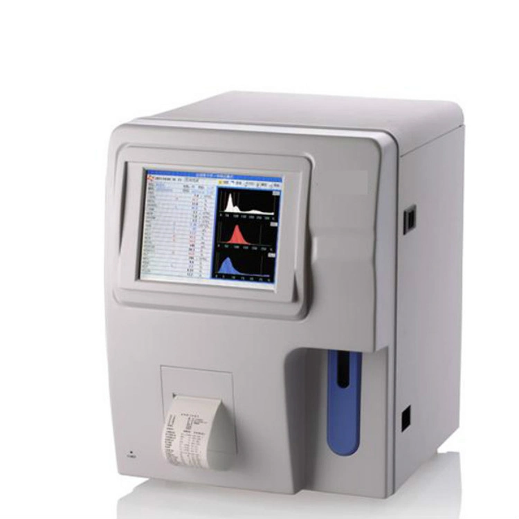 Hospital Vet Pet Clinic 3-Part LCD Touch Screen Animal Blood Hematology Analysis System Equipment