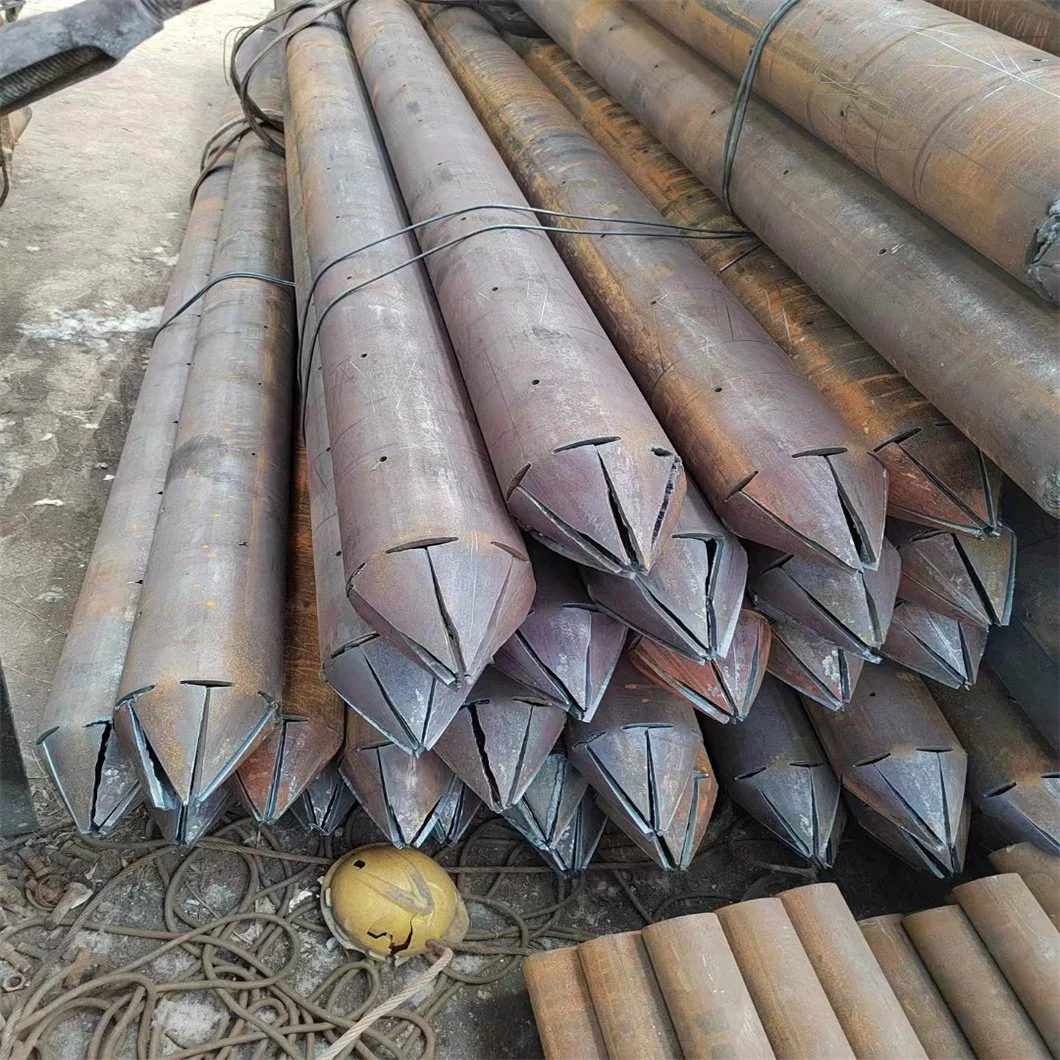 ASTM A615 Grade 60 Rock/Hollow Bolts Hollow Anchor Self/Grouting Drill Anchor Bar Rock Anchor Self Drilling Anchor Bolt