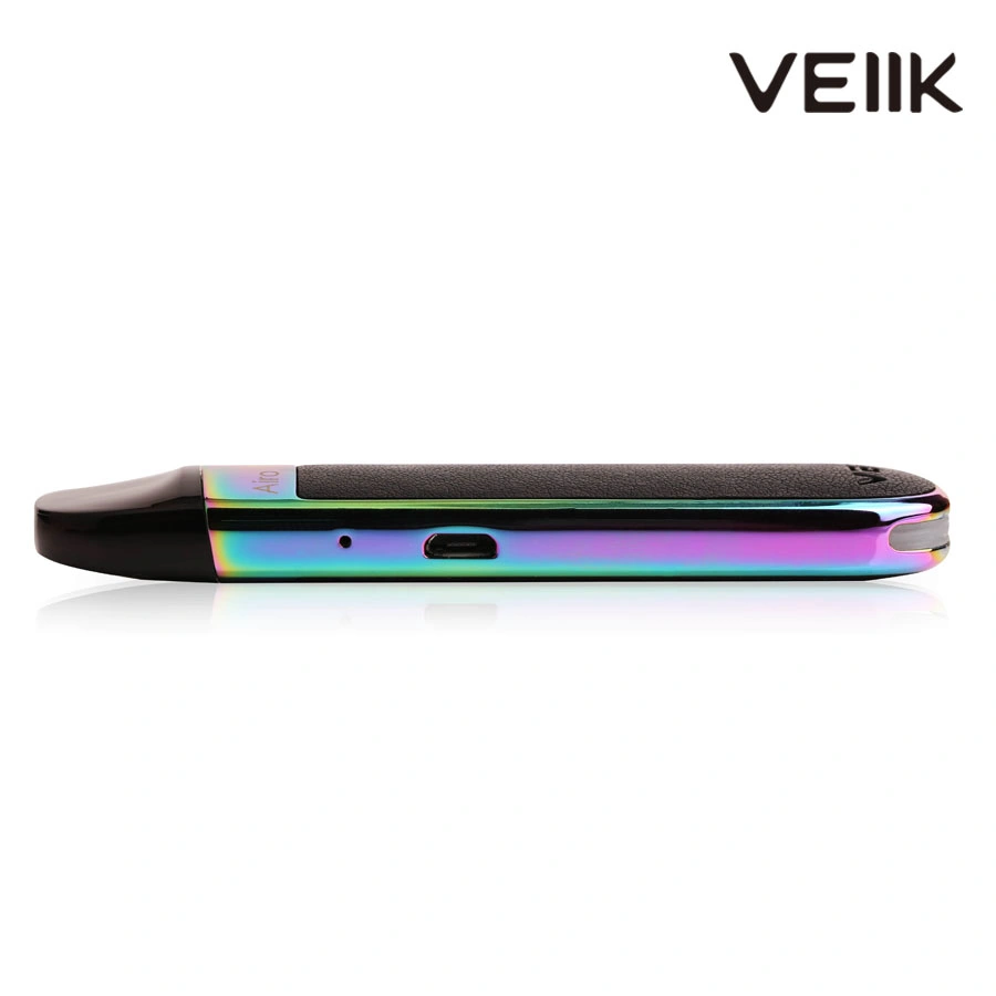 نظام Veik Airo CCartridge Vape سعة 2 مل متوافق مع Tpd طقم السجائر نظام الظرف سعة 500 مللي أمبير/ساعة