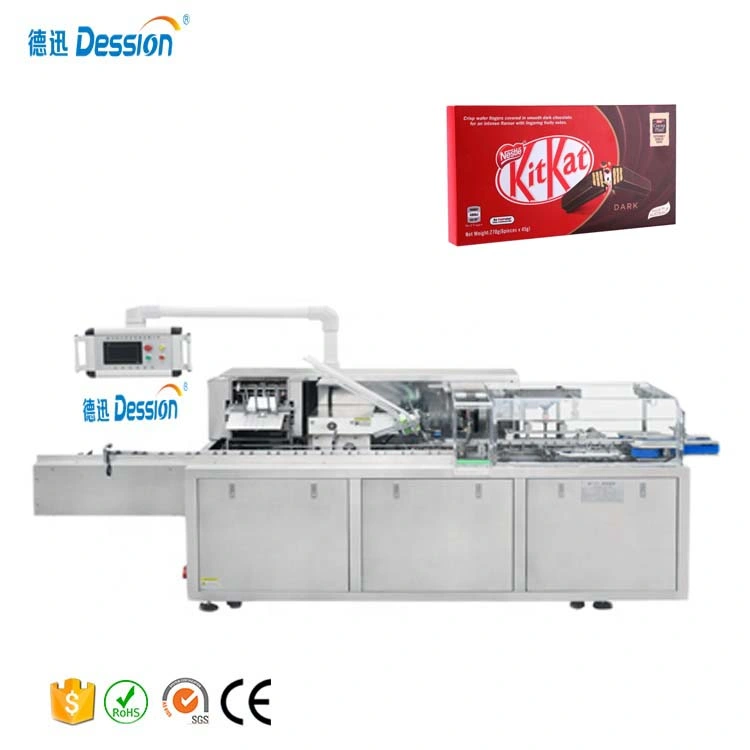 Nestle Biscuits Carton Paper Box Packing Machine