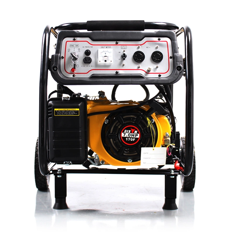 Bison 4kVA 5kw Gas Power Gasoline Generator Set