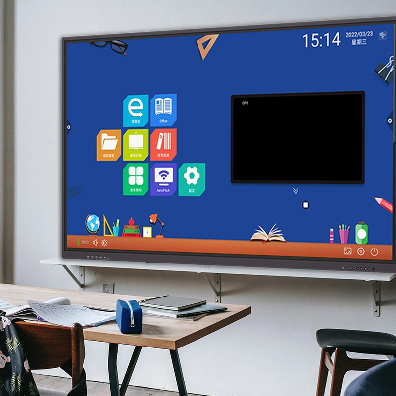 Education Equipments Android 11 Training LED Digital Touch Screen Smart Board Interactive Whiteboard