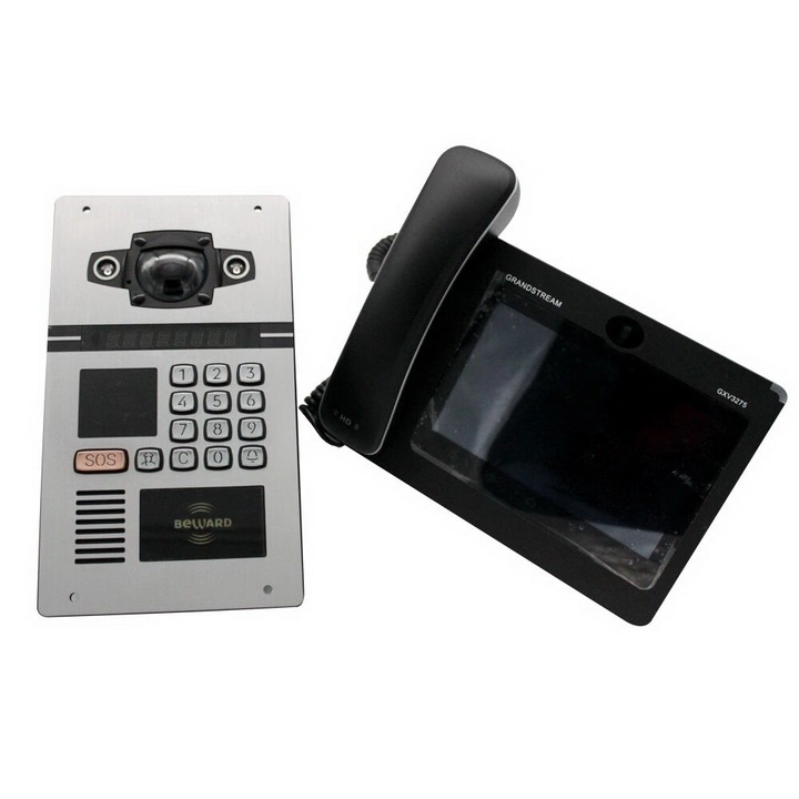 Waterproof Multi Apartment Building Intercom Video Door Phone