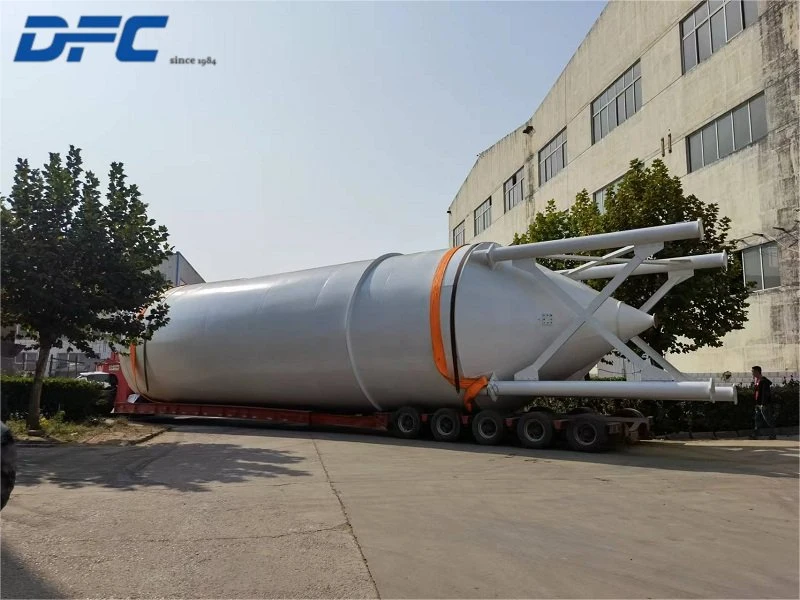 Cement Bulk Powder Grain Silo Lime Stainless Steel Galvanized Storage