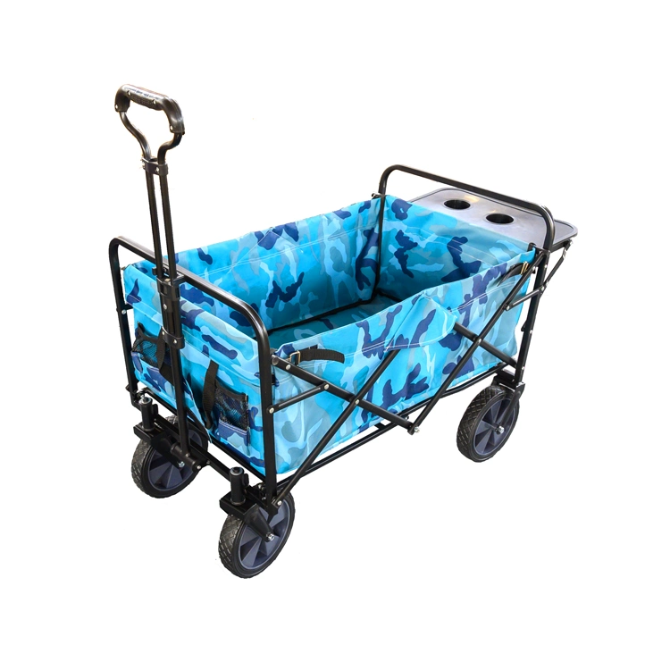 Foldable Cargo Trailer Bicycle Cart Stroller Wagon Cargo Garden Tools Cart