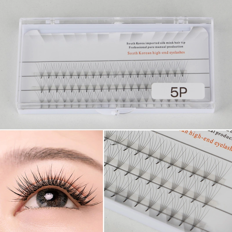 Ensemble de cils à aspect naturel avec doux magnétique Faux cils Beauté Maquillage