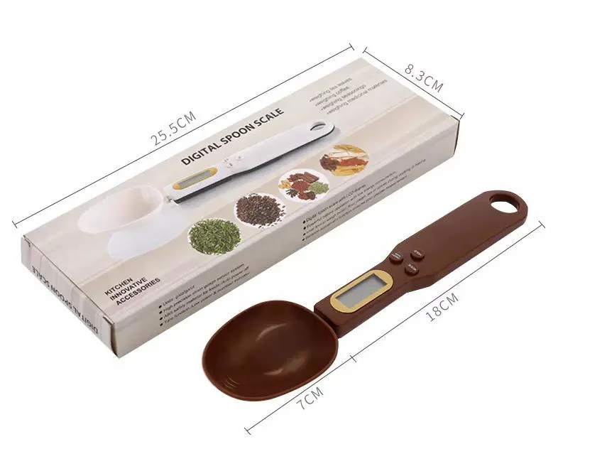 Petite balance électronique à cuillère à pâtisserie 0,1 g balance numérique à cuillère