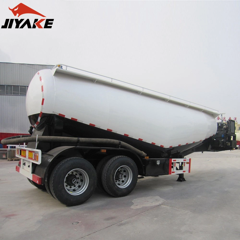 Customized 50t 2 Axles 3 Axles Cement/Fly Ash/Powder Material/ Bulk Cement Tanker Trailer Silo Tank Truck Semi Trailer Dry Bulk Trailer Cement Bulk Trailer