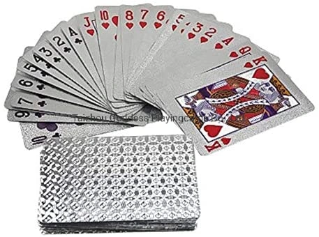 Brand New PVC Washable Bendable Playing Cards with Standard Bridge Size