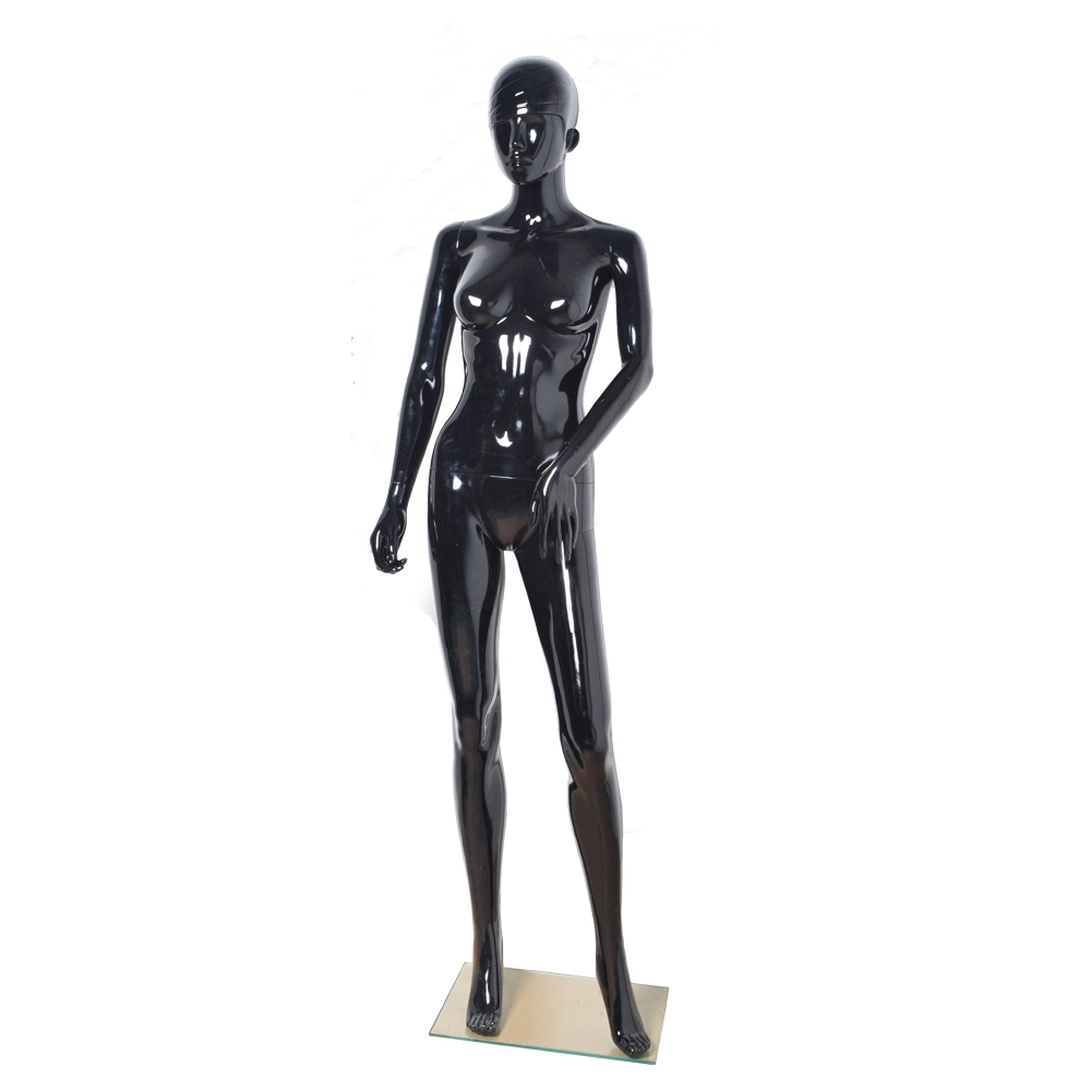 Sales off Abstract Head New Arrival Clear Plastic Mannequin for Boutique