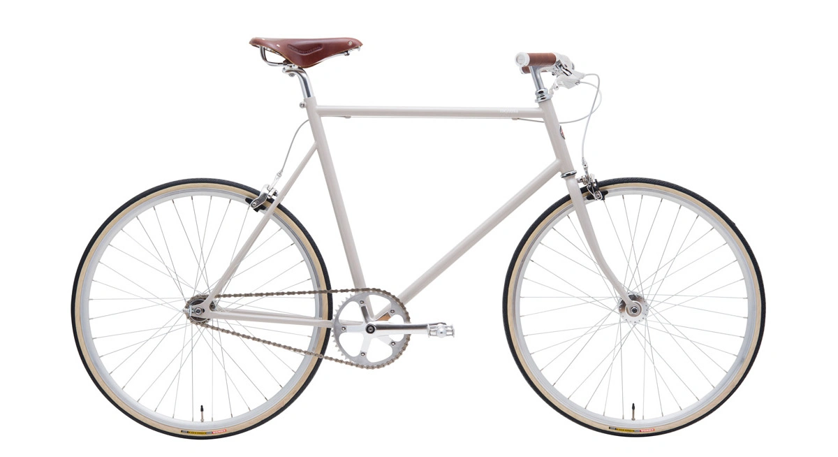 Hi-Ten Steel Fixie Track Bike for Speed Enthusiasts