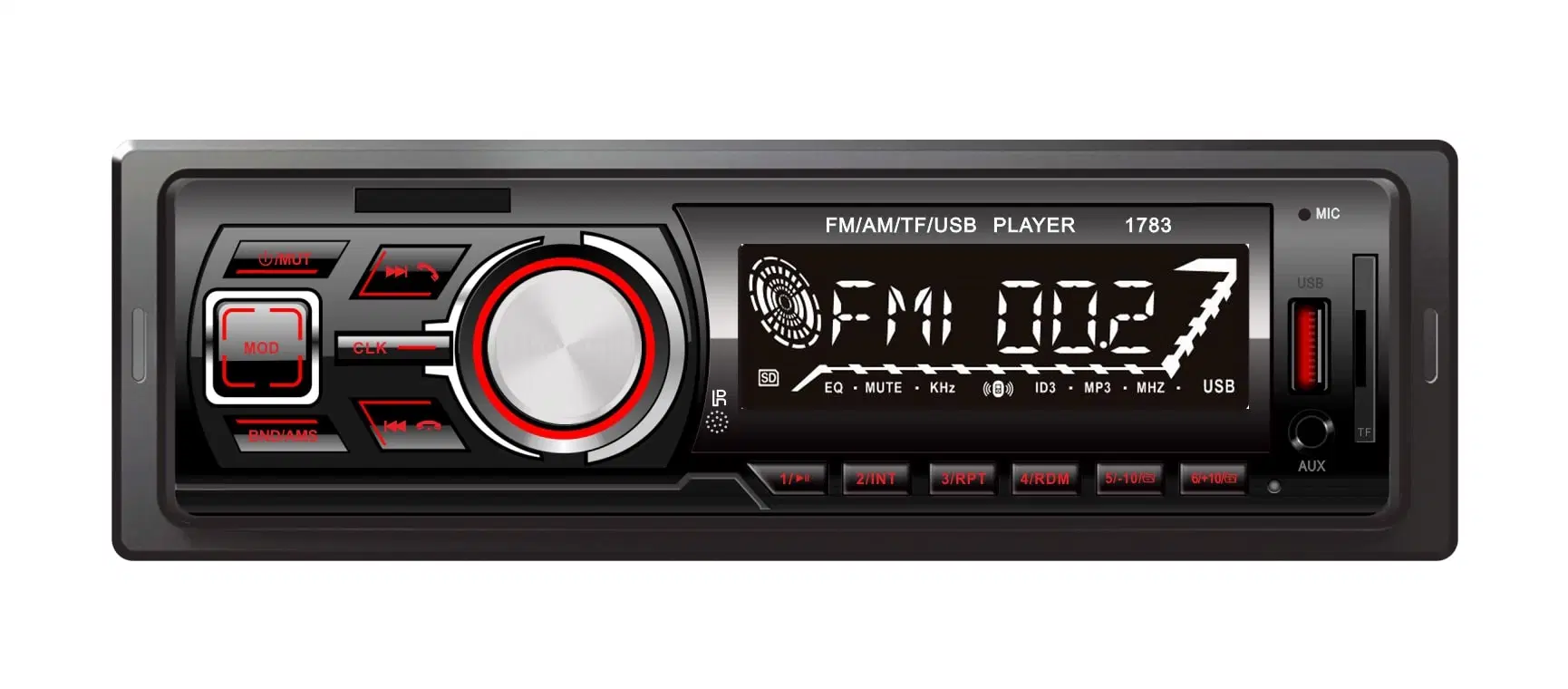 Acessórios para automóvel MP3 Media Receiver Estéreo Digital Audio Player