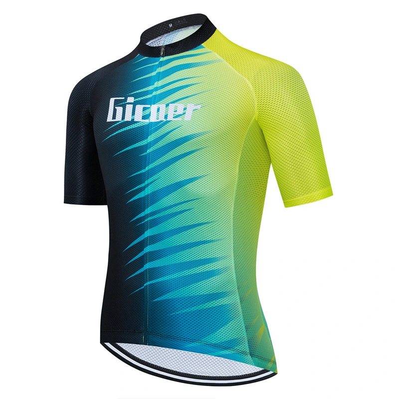 Hot Sale Men's Anti-UV Moisture-Wicking Fashionable Mountain Bike Jersey Cycling Wear