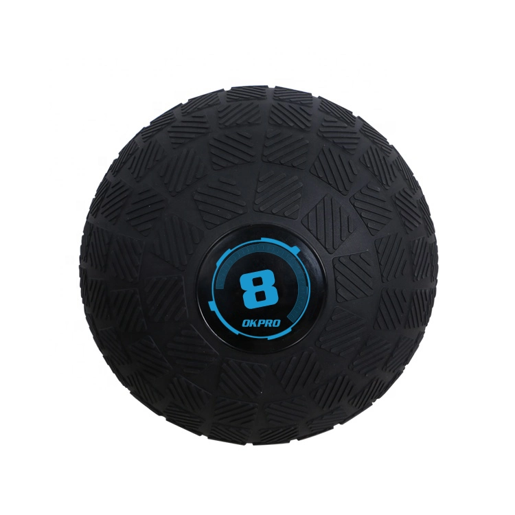 Fábrica de PVC Okpro Goma fitness gimnasio en casa bolas pesadas peso JUEGO DE BALÓN MEDICINAL Slam Ball