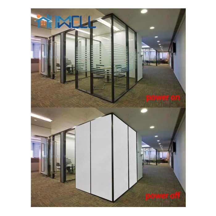 Pdlc Smart Film Switchable Self Adhesive Gray or White Color