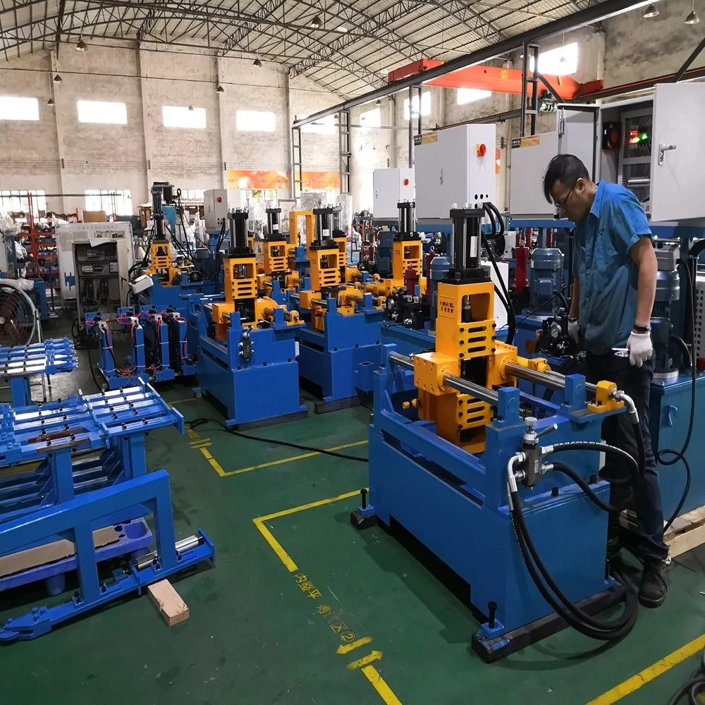 Fully Air Cooling Hydraulic Pressing Welding Joint Leveling Machine