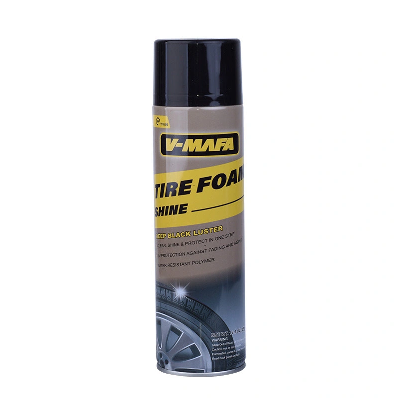 Effective Foaming Automobile Shine Polish Wheel Tire Cleaner Spray