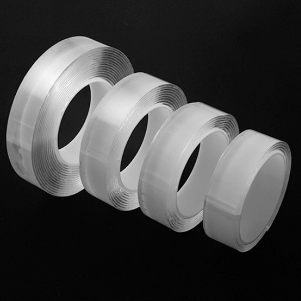 Clear High Sticky Reusable Double Sided Gel Grip PU Nano Tape