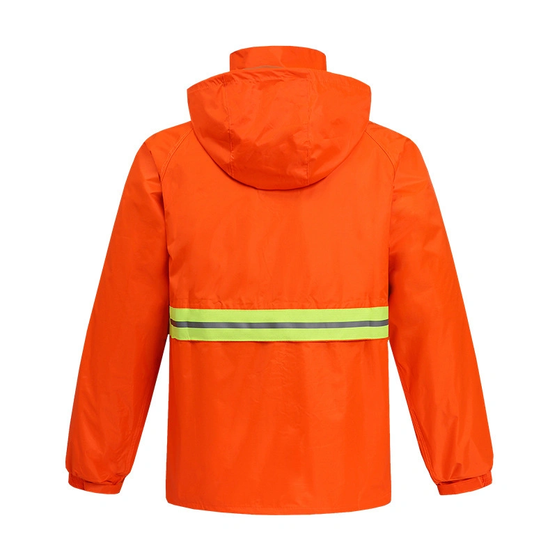 OEM ODM Outdoor Polyester Safety Reflective Sets Separate Jacket Pants Set