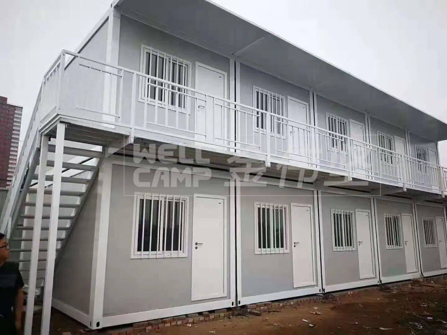 Prefabricated  Container Camp Fast Deply Moveable Camp Container Soldier Dormitory Outdoor Mobile Container Office House