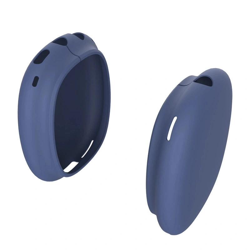 Nueva funda de silicona de colores para Airpods Max verdadero Protector antichoque de auriculares inalámbricos con dos laterales de aire antideslizamiento Poding casos máx.