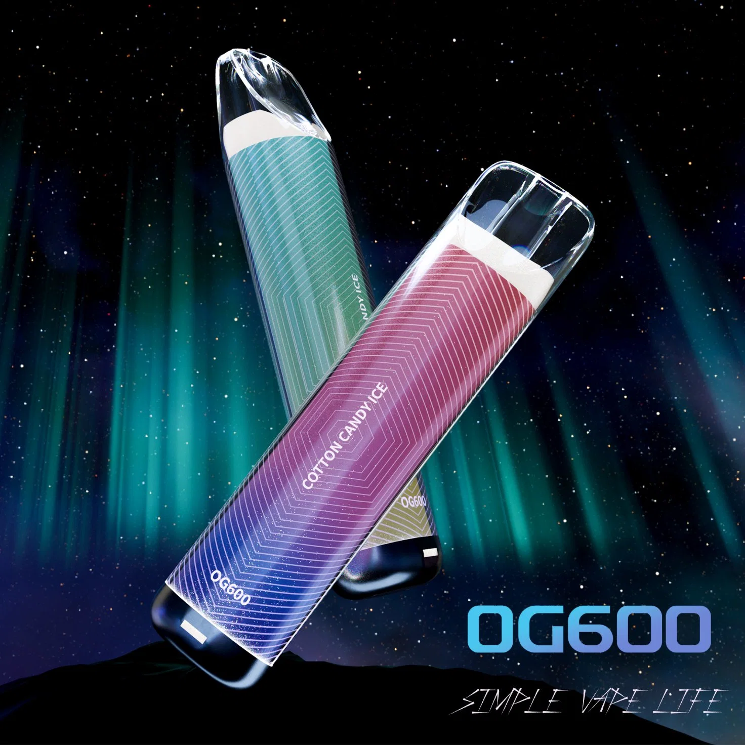 Private Label Factory OEM ODM Custom Crystal Tpd One Time Disposable/Chargeable Device LED Light up 600 Puff Slim Vape Pen