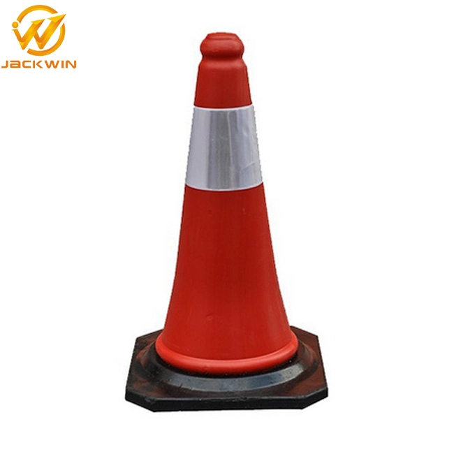 Heavy Duty 5kg Weight Orange Reflective Safety 1m PE Traffic Cone