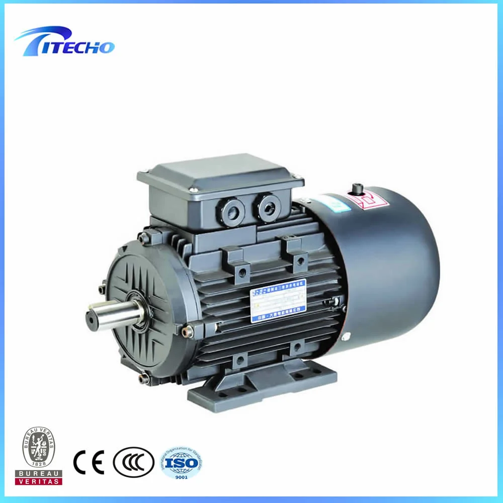 Yej Electromagnetic Braking 0.55kw 0.75kw 4poles High Power Three Phase Induction Asynchronous Squirrel Cage Brake Motor