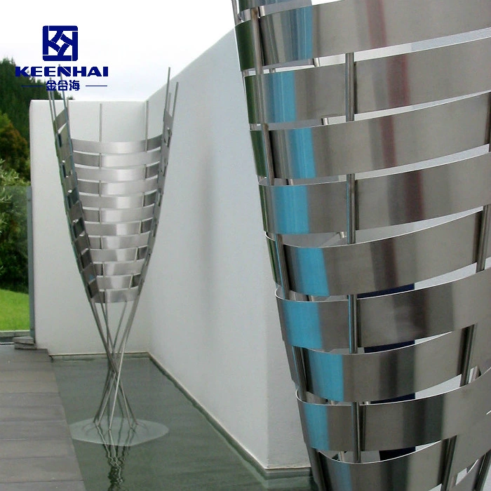 Stainless Steel Abstract Sculpture in Metal Crafts