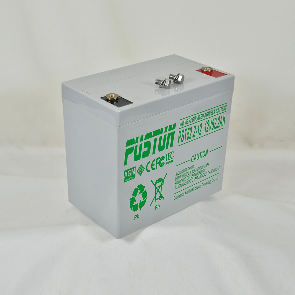 Pustun Lead Acid AGM Deep-Cycle Battery 12V 52.2ah for UPS