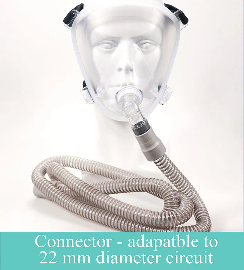 Heißer Verkauf NIV BiPAP Maske medizinische Einweg-VollgesichtsCPAP CPAP-Nasalmaske mit CE FDA maskieren