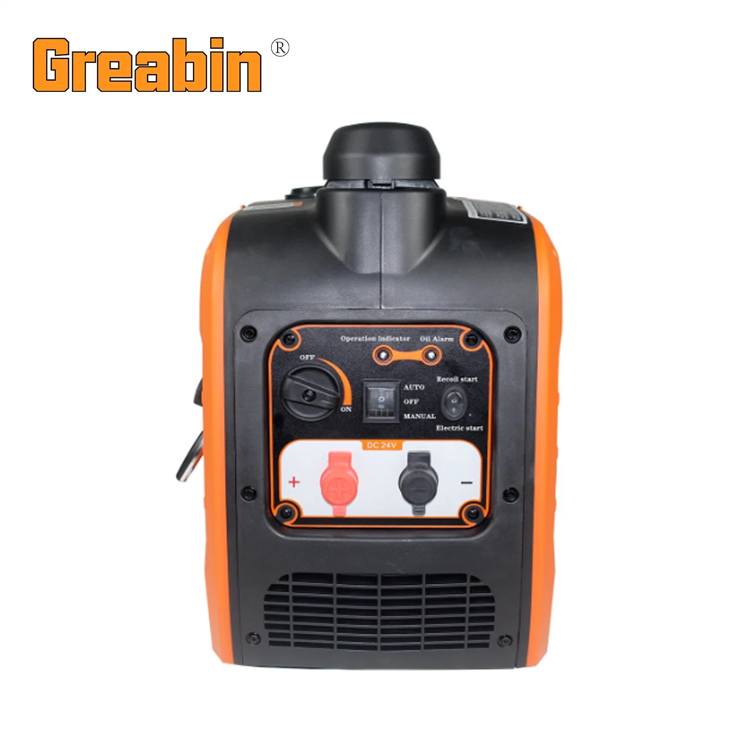 72V gasolina silenciosa Digital Generador Portátil Inverter para vehículo