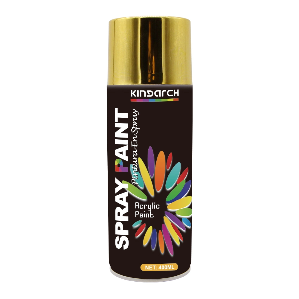 Herramientas Super Metallic Paint Spray Gold für Metall/Werkzeuge/Hardware Aerosolfarbe