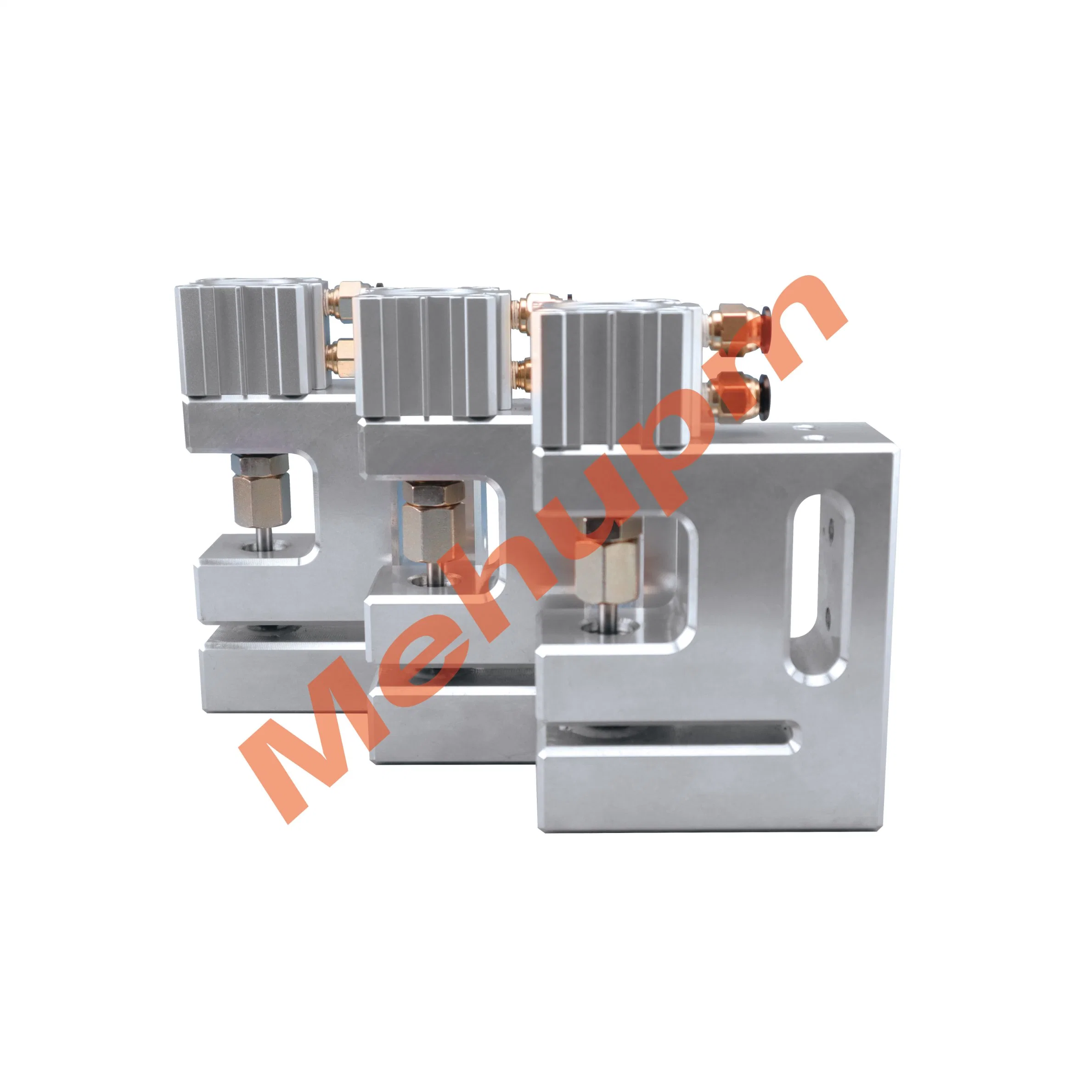 Пневматический перфоратор для крюков для пластмассовой упаковки Пневматическая пробивка Машина для отверстия крюка